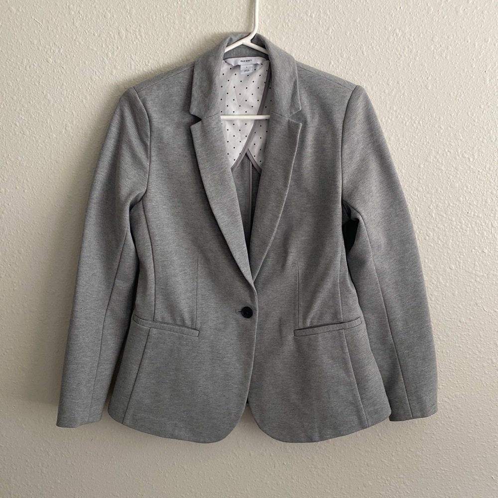Light gray old navy blazer
